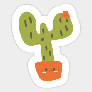 cute Cactus Sticker